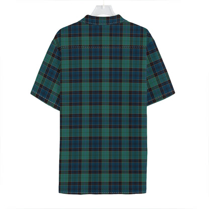 Clan Campbell Tartan Pattern Print Hawaiian Shirt