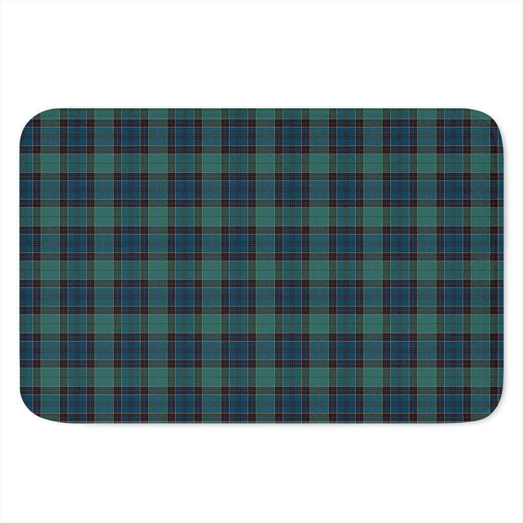 Clan Campbell Tartan Pattern Print Indoor Door Mat