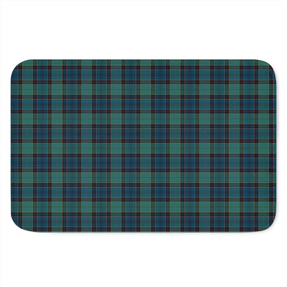 Clan Campbell Tartan Pattern Print Indoor Door Mat