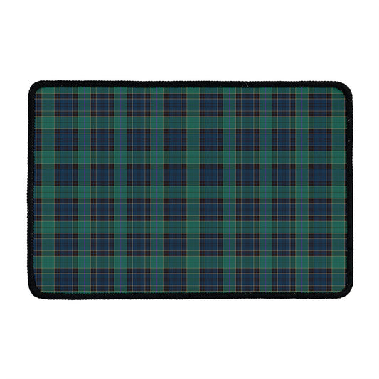 Clan Campbell Tartan Pattern Print Kitchen Mat