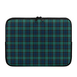 Clan Campbell Tartan Pattern Print Laptop Sleeve