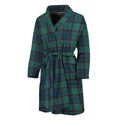 Clan Campbell Tartan Pattern Print Men's Bathrobe
