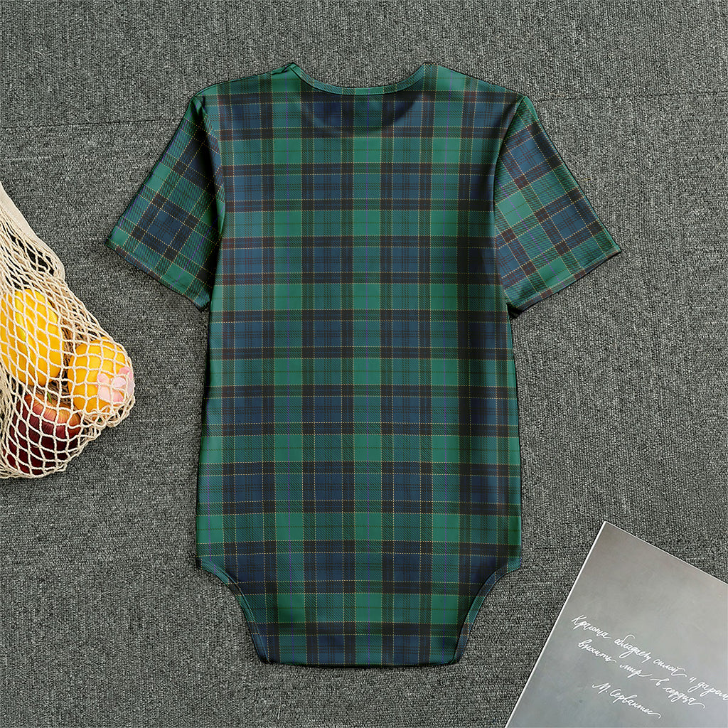 Clan Campbell Tartan Pattern Print Men's Bodysuit