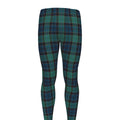 Clan Campbell Tartan Pattern Print Men's Leggings