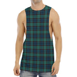 Clan Campbell Tartan Pattern Print Men's Muscle Tank Top