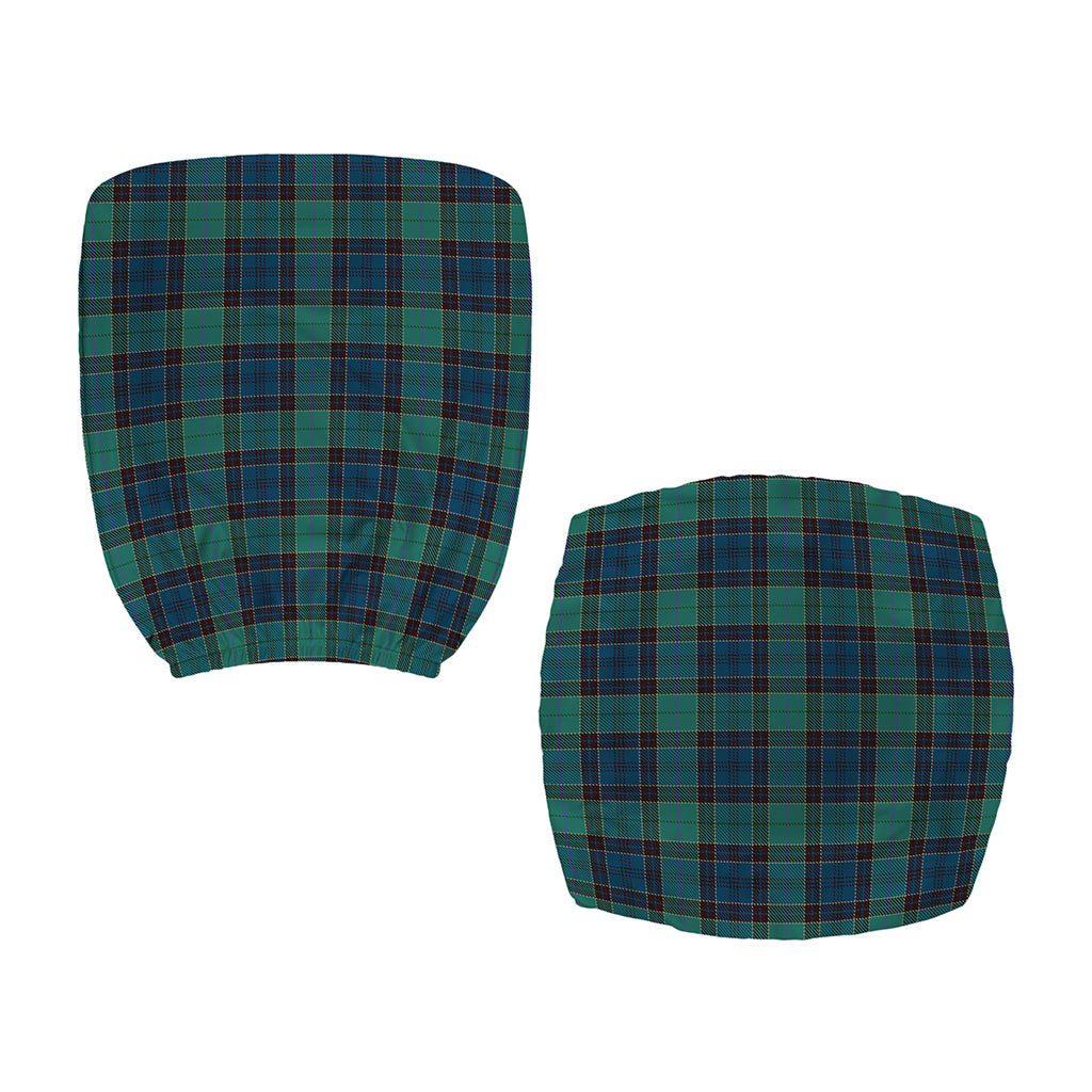 Clan Campbell Tartan Pattern Print Office Chair Cover