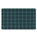 Clan Campbell Tartan Pattern Print Polyester Doormat