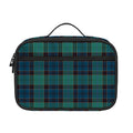 Clan Campbell Tartan Pattern Print Portable Lunch Bag