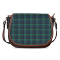 Clan Campbell Tartan Pattern Print Saddle Bag