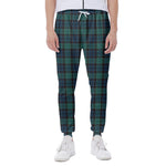 Clan Campbell Tartan Pattern Print Scuba Joggers