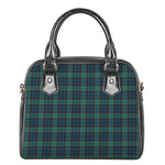 Clan Campbell Tartan Pattern Print Shoulder Handbag