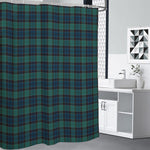 Clan Campbell Tartan Pattern Print Shower Curtain