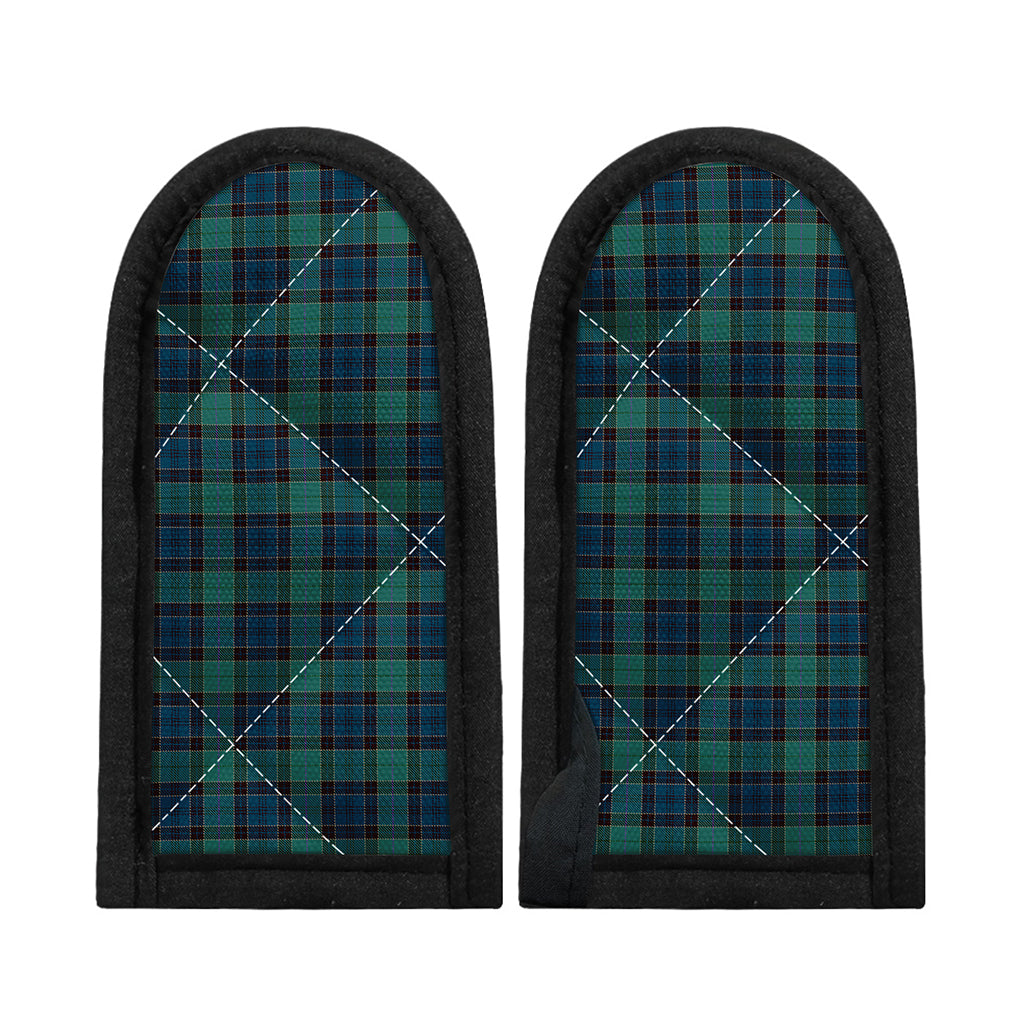 Clan Campbell Tartan Pattern Print Skillet Handle Cover