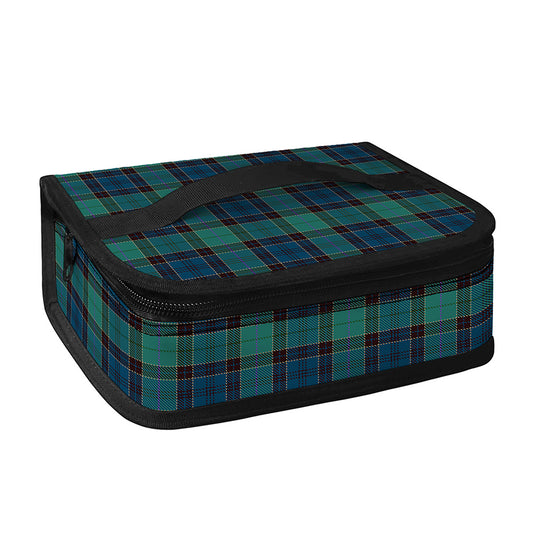 Clan Campbell Tartan Pattern Print Small Lunch Bag