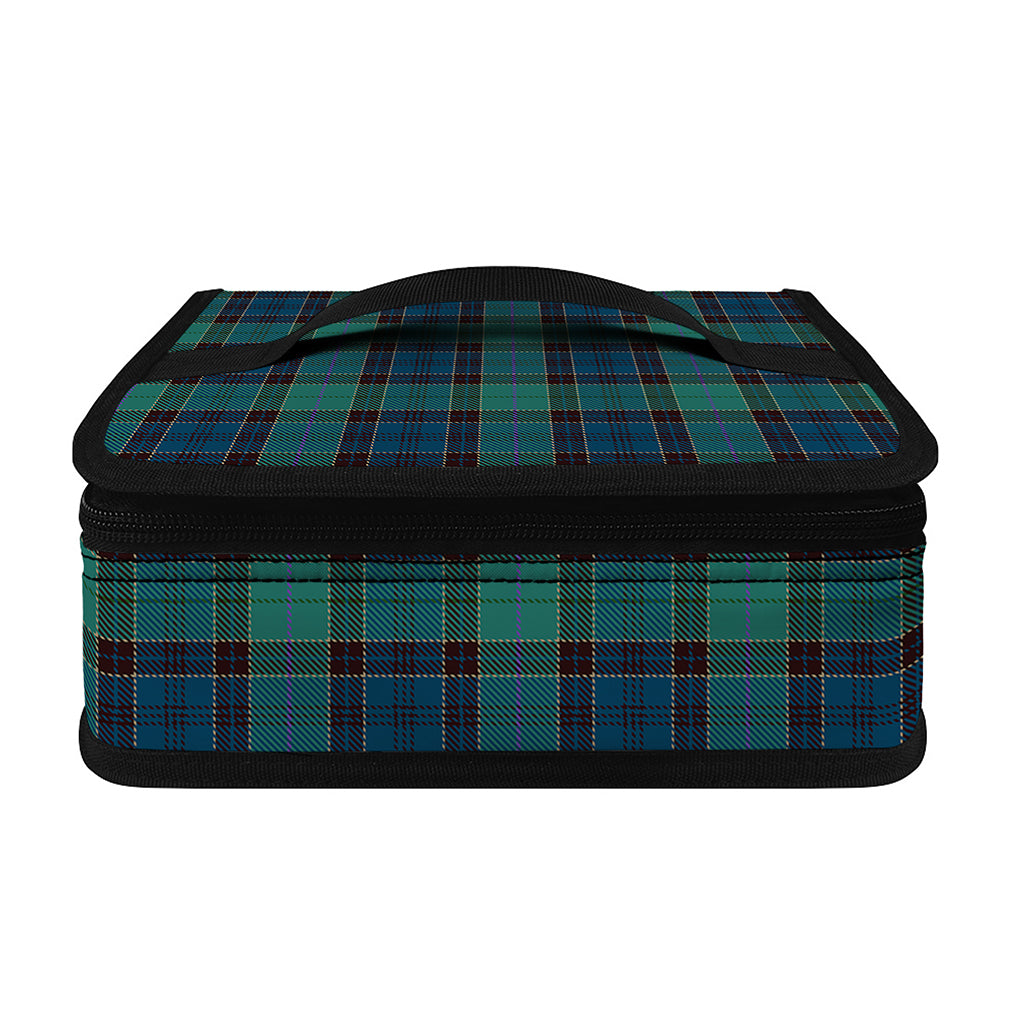 Clan Campbell Tartan Pattern Print Small Lunch Bag
