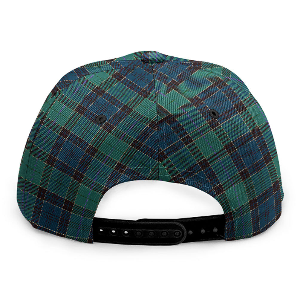 Clan Campbell Tartan Pattern Print Snapback Cap