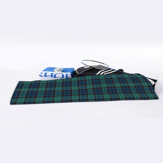 Clan Campbell Tartan Pattern Print Sports Towel