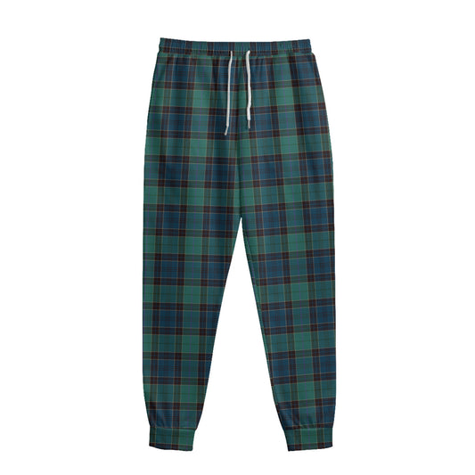 Clan Campbell Tartan Pattern Print Sweatpants
