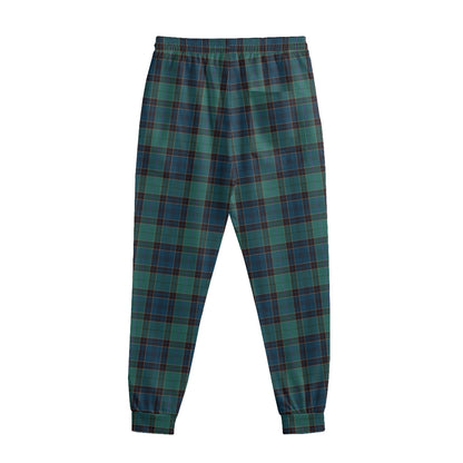 Clan Campbell Tartan Pattern Print Sweatpants