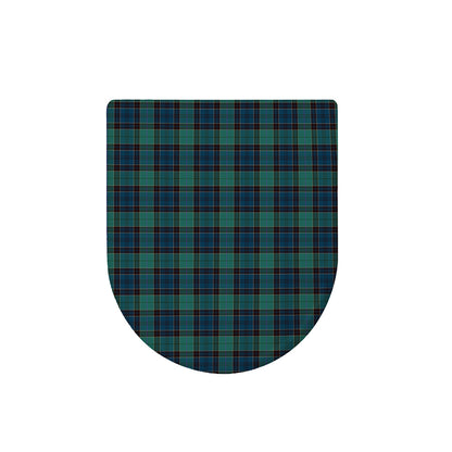 Clan Campbell Tartan Pattern Print Toilet Lid Cover