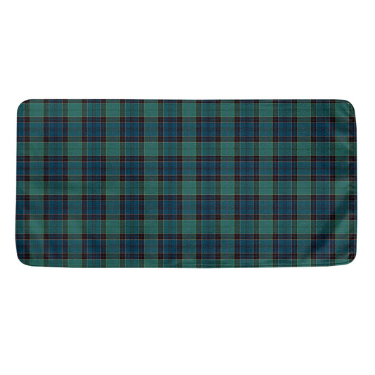 Clan Campbell Tartan Pattern Print Towel