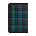 Clan Campbell Tartan Pattern Print Trifold Wallet