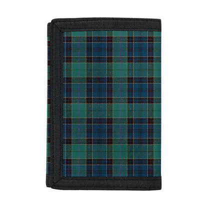Clan Campbell Tartan Pattern Print Trifold Wallet
