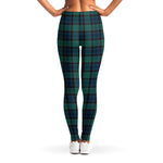 Clan Campbell Tartan Pattern Print Women's Leggings