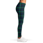 Clan Campbell Tartan Pattern Print Women's Leggings
