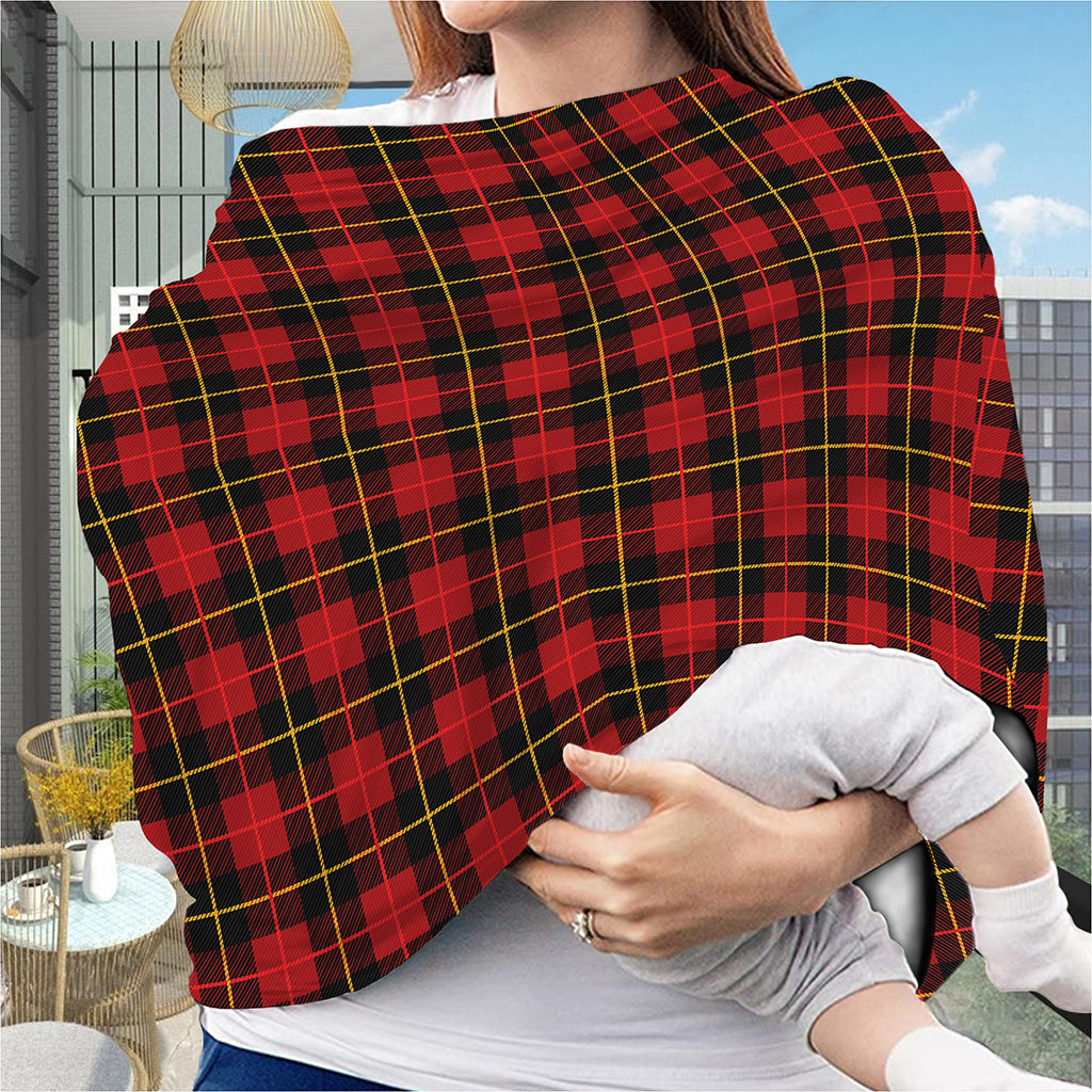 Clan Macqueen Tartan Pattern Print Baby Seat Cover