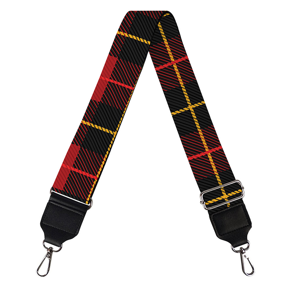 Clan Macqueen Tartan Pattern Print Bag Strap