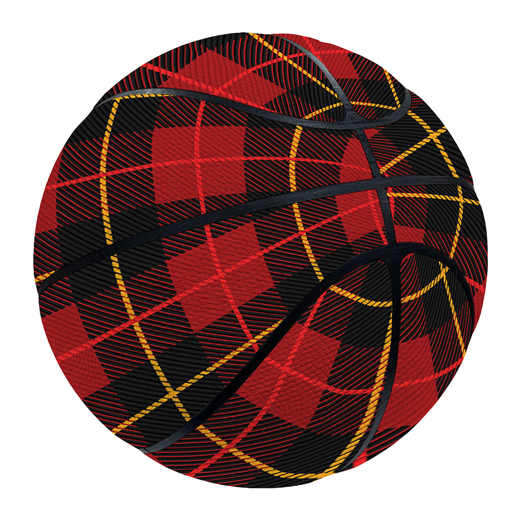 Clan Macqueen Tartan Pattern Print Basketball