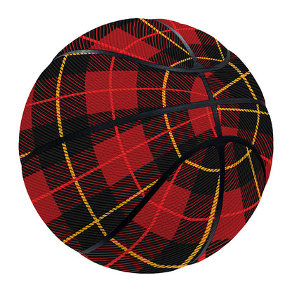 Clan Macqueen Tartan Pattern Print Basketball