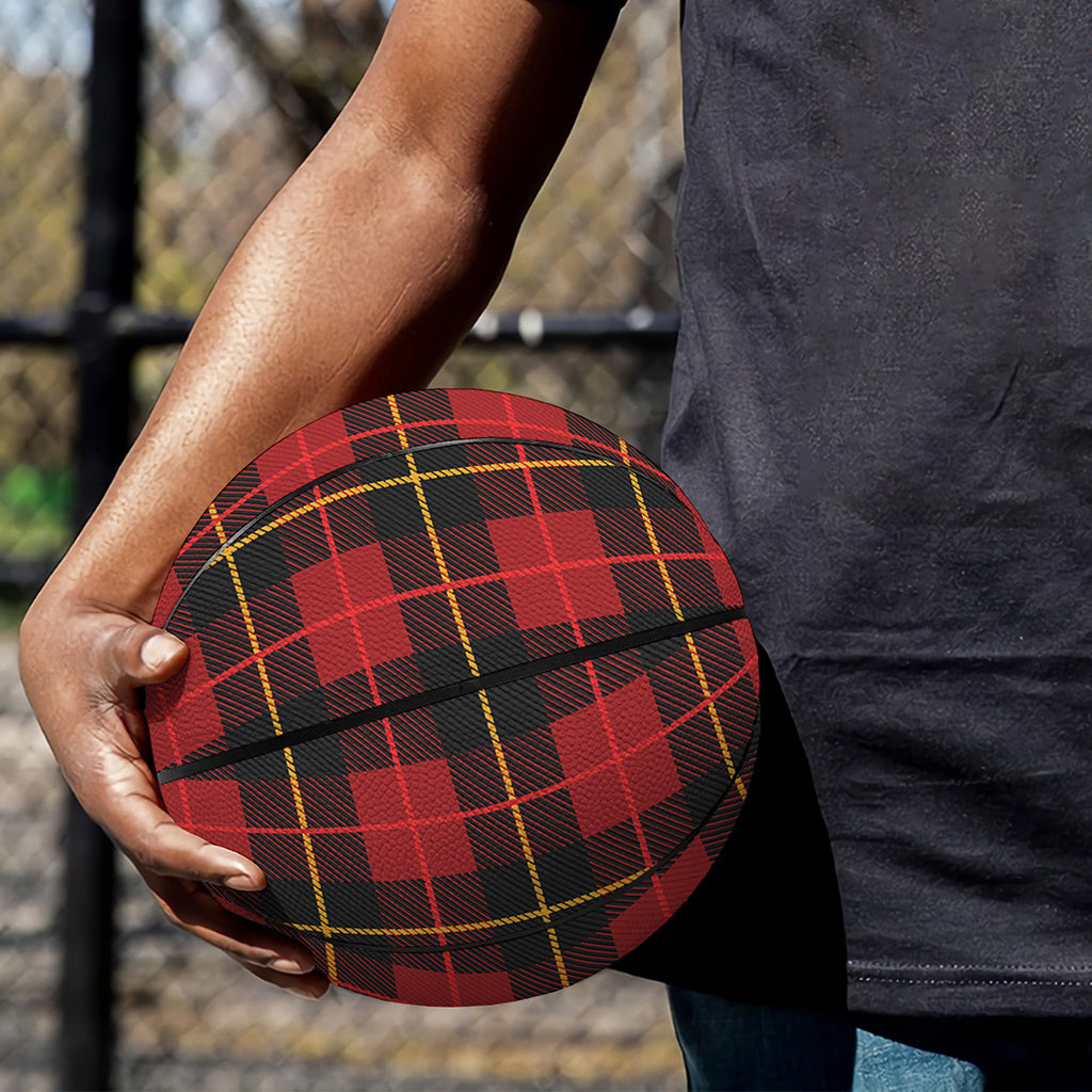 Clan Macqueen Tartan Pattern Print Basketball