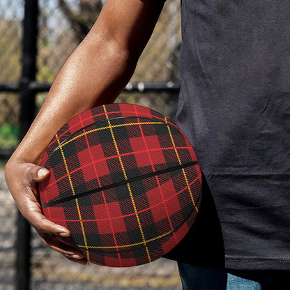 Clan Macqueen Tartan Pattern Print Basketball