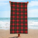 Clan Macqueen Tartan Pattern Print Beach Towel