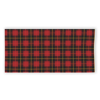 Clan Macqueen Tartan Pattern Print Beach Towel
