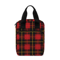 Clan Macqueen Tartan Pattern Print Bible Tote Bag