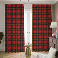 Clan Macqueen Tartan Pattern Print Dimout Pencil Pleat Curtains