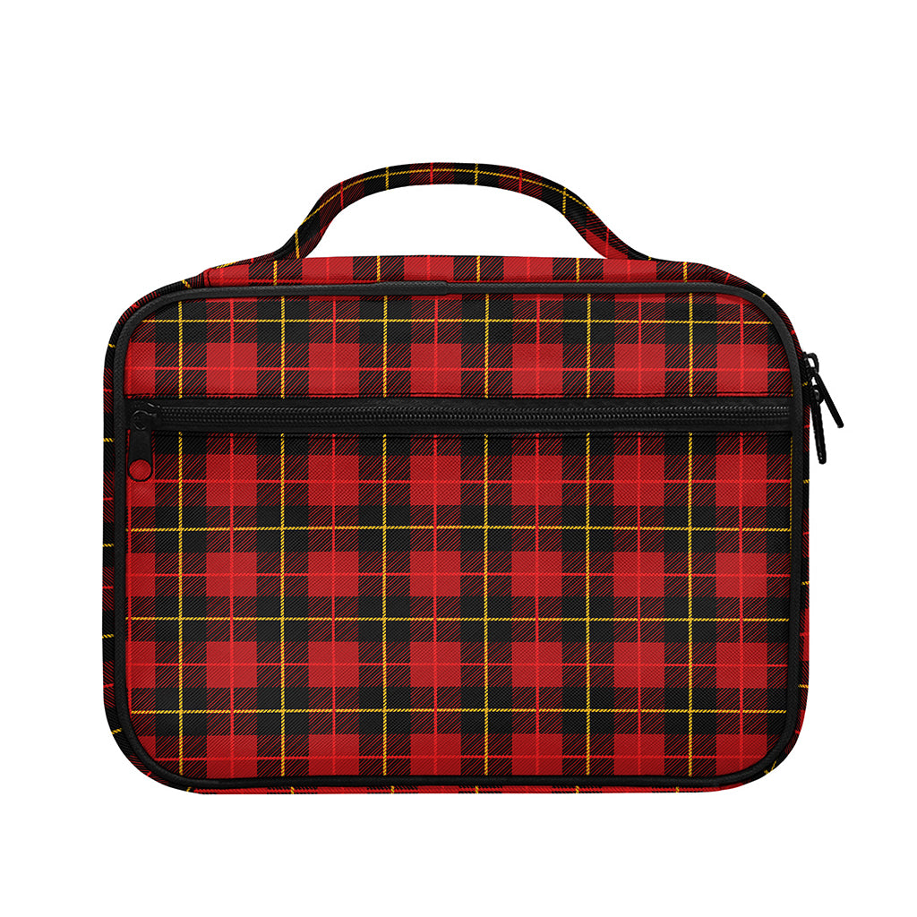 Clan Macqueen Tartan Pattern Print Briefcase Bible Bag