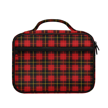 Clan Macqueen Tartan Pattern Print Briefcase Bible Bag