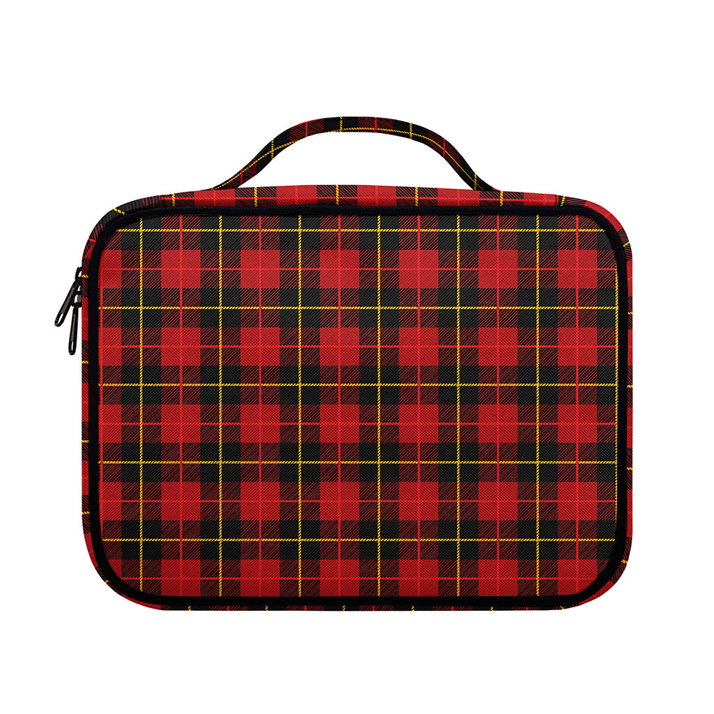 Clan Macqueen Tartan Pattern Print Briefcase Bible Bag