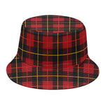 Clan Macqueen Tartan Pattern Print Bucket Hat