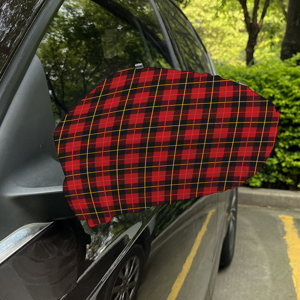 Clan Macqueen Tartan Pattern Print Car Side Mirror Covers