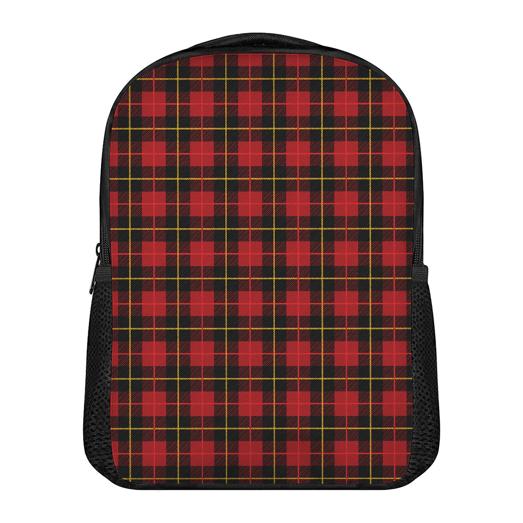Clan Macqueen Tartan Pattern Print Casual Backpack