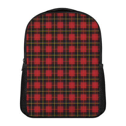 Clan Macqueen Tartan Pattern Print Casual Backpack