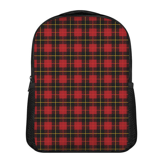 Clan Macqueen Tartan Pattern Print Casual Backpack