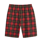 Clan Macqueen Tartan Pattern Print Cotton Shorts
