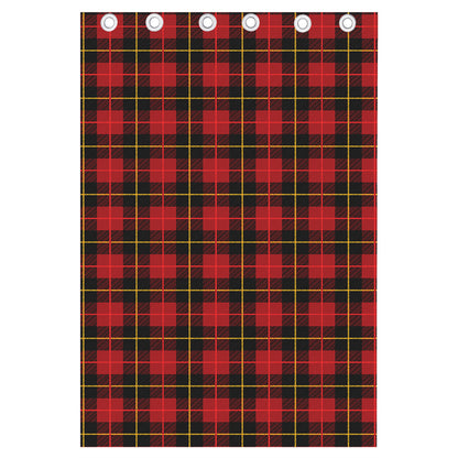 Clan Macqueen Tartan Pattern Print Curtain