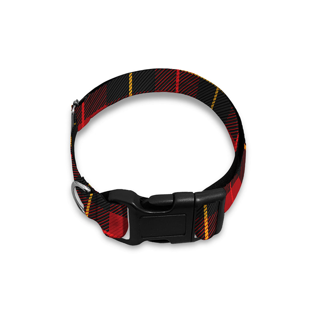 Clan Macqueen Tartan Pattern Print Dog Collar